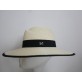 Kremowy męski letni kapelusz do 57 cm regulowany