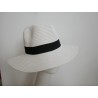 Biały męski letni kapelusz do 56 cm regulowany