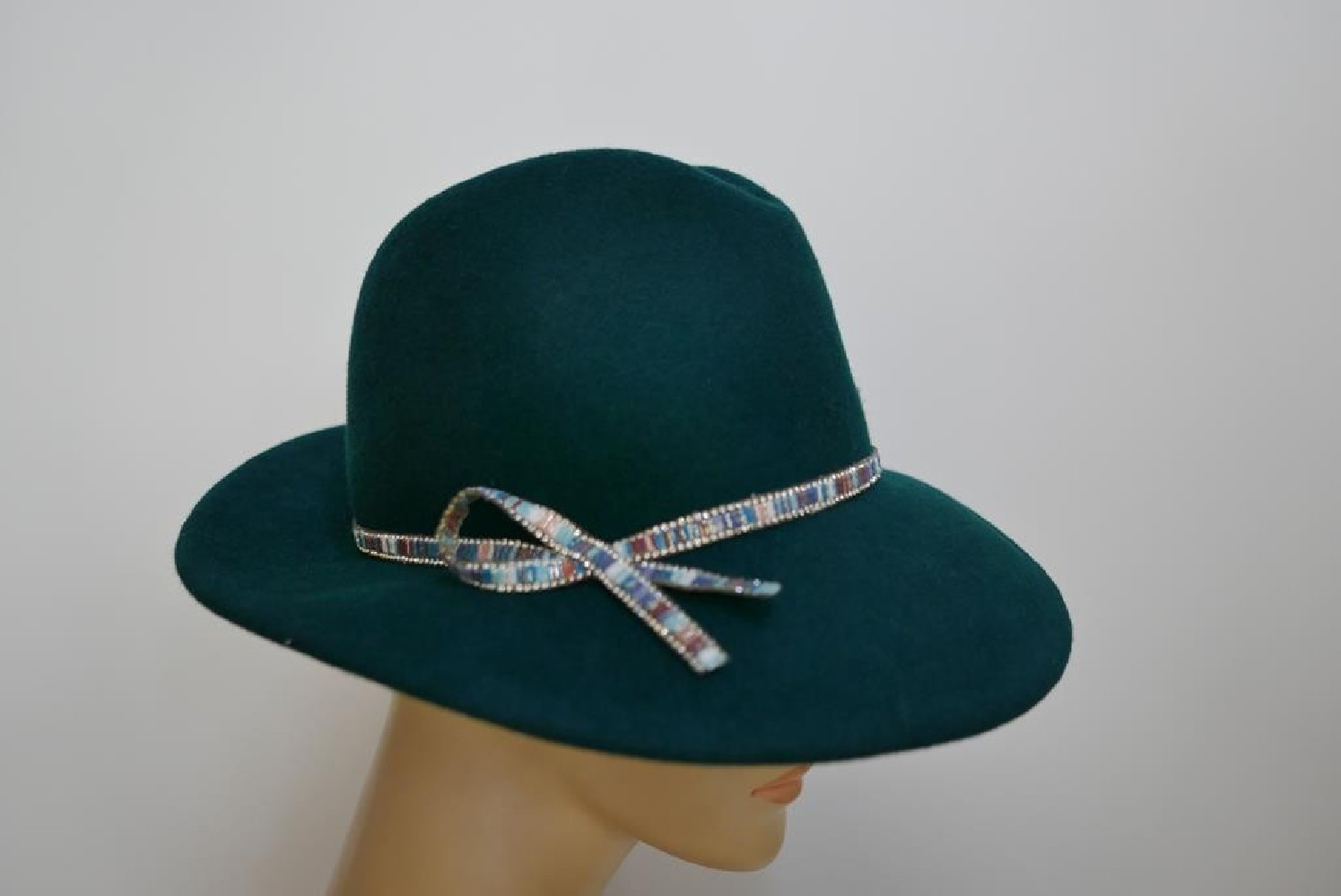 Wiliams zielony kapelusz 54-57 cm