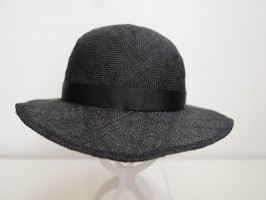 Czarny kapelusz parasizal  53-55 cm