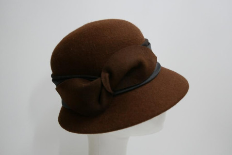 Stella brązowy kapelusz filcowy  53-54 cm