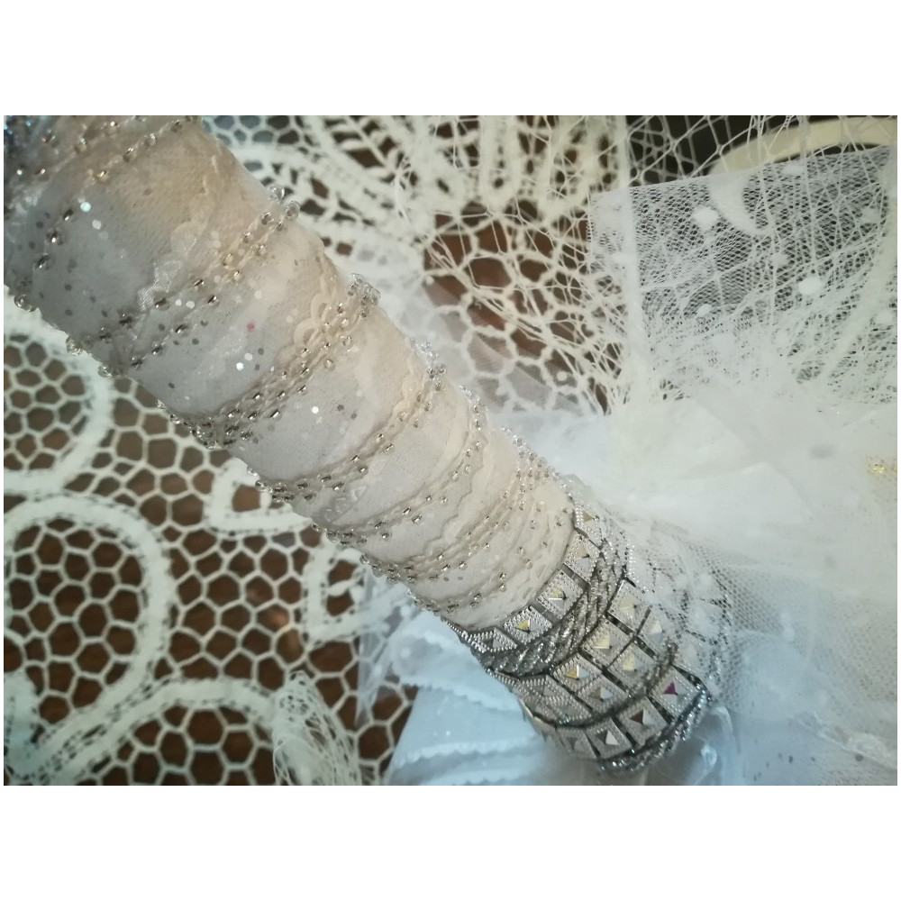 Bukiet ślubny, trwały, broszko bukiet, biżuteria