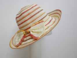 Multikolor kapelusz ryps bawełna z rondem do  modelowania 56-57 cm cm