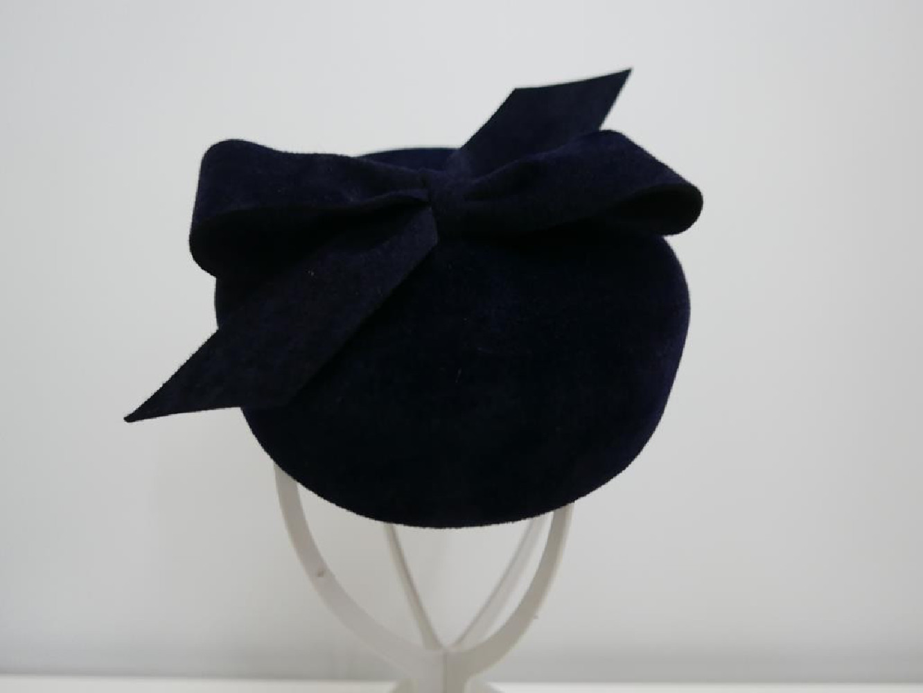 Pastylka granatowy toczek pilśń welurowa