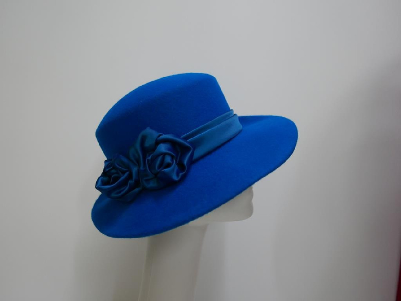 Denice turkusowy kapelusz filcowy-57-59 cm