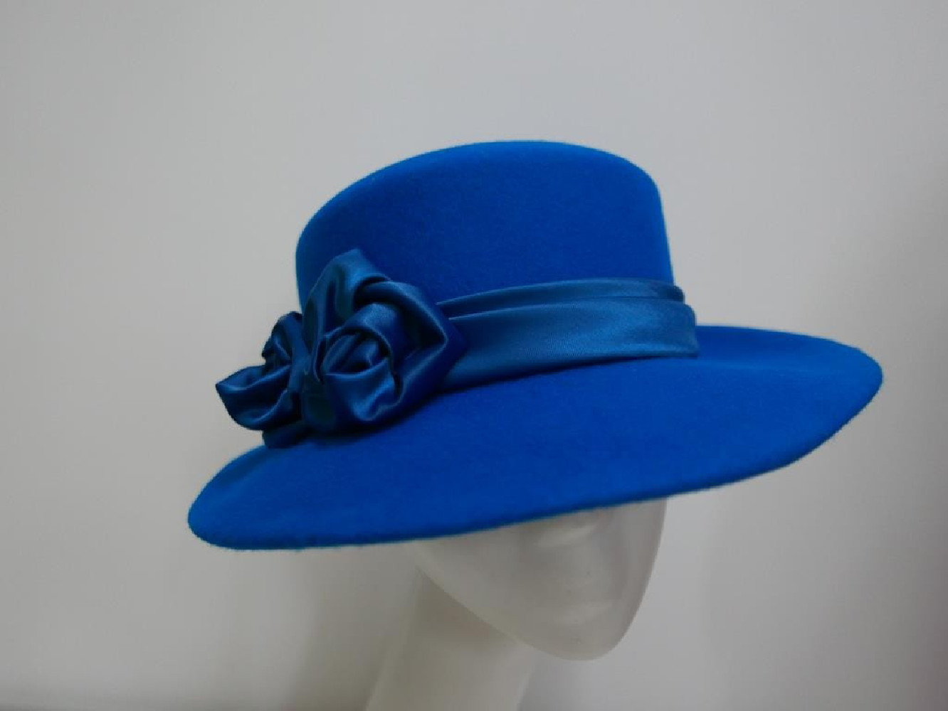 Denice turkusowy kapelusz filcowy-57-59 cm