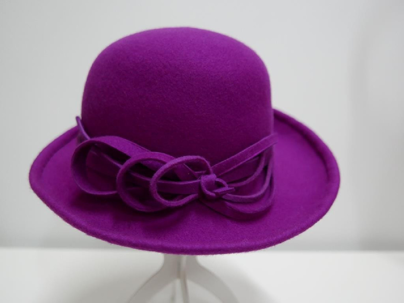 Roma fuksja kapelusz filcowy 54-57 cm