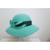 Viva mietowy kapelusz filcowy-55-57 cm