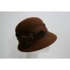 Stella brązowy kapelusz filcowy  53-54 cm