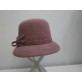 Stellina brudny róż pilśniowy kapelusz  53-55 cm