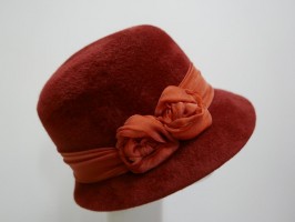 Stellina rudy pilśniowy kapelusz  55-58 cm