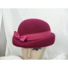 Malina kapeluszo toczek Vinage 55-58 cm
