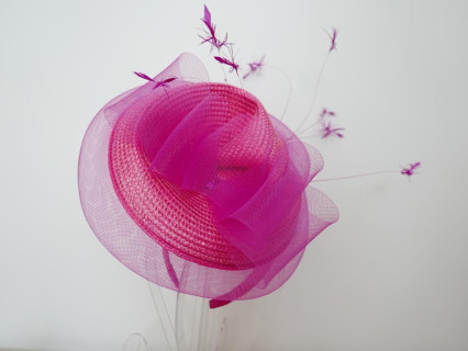 Fuksja fascynator na przepasce