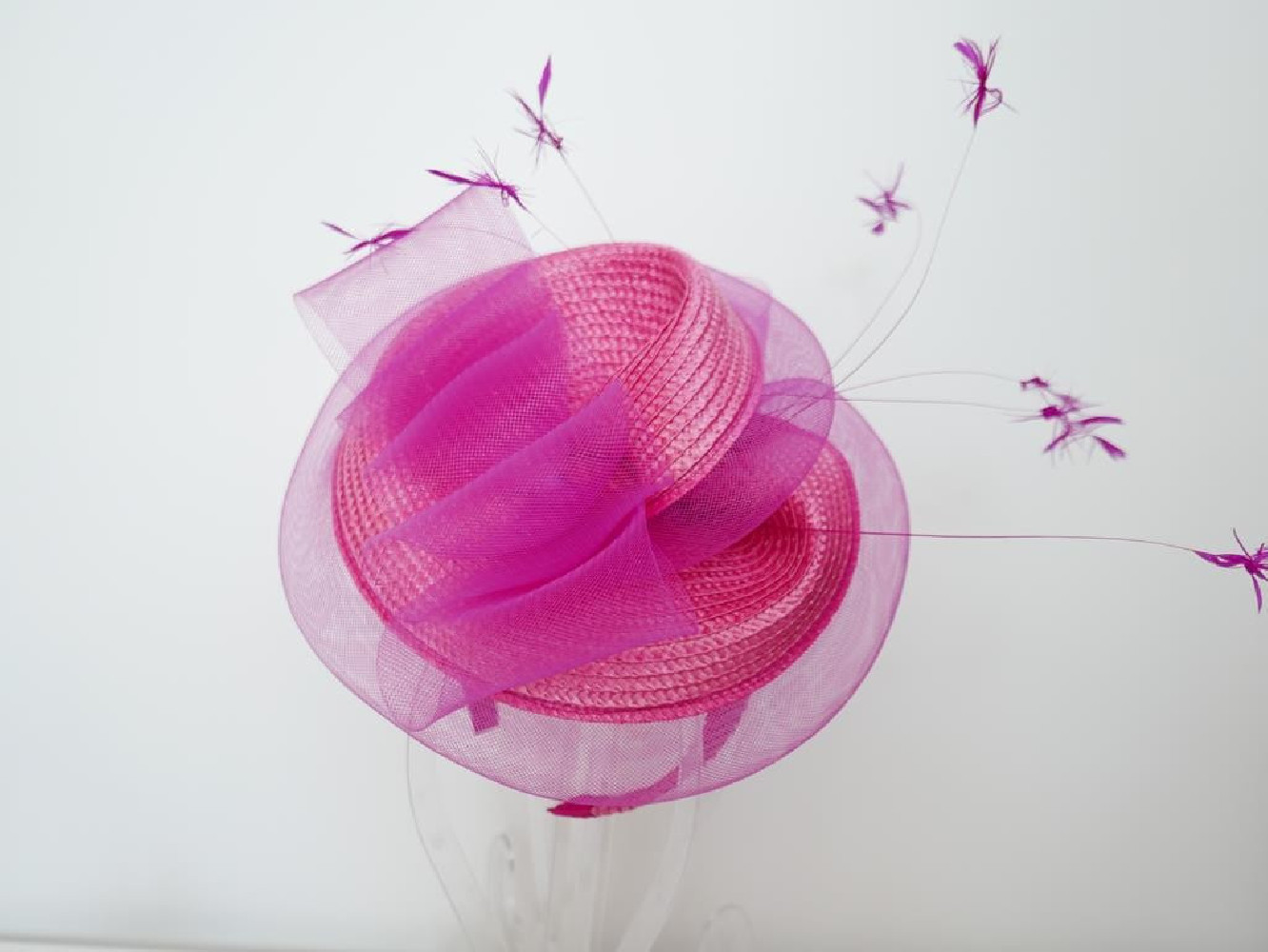 Fuksja fascynator na przepasce