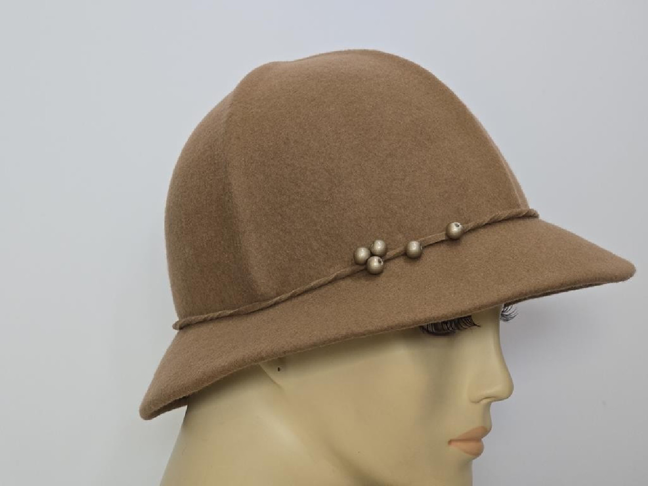 Safari beżowy kapelusz filcowy 55-57 cm