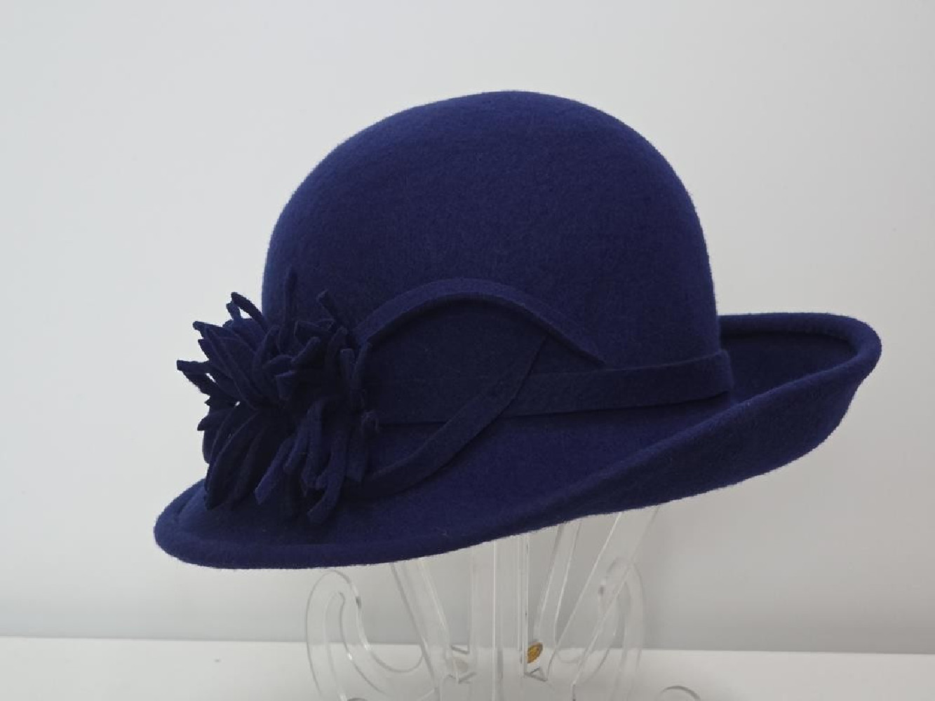 Rita royal blue kapelusz filcowy 55-57 cm