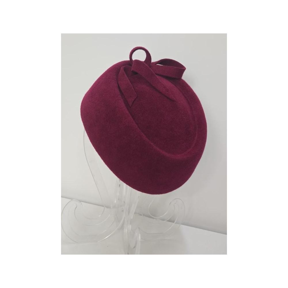 Tallina bordo toczek pilśń welurowa 54-57 cm