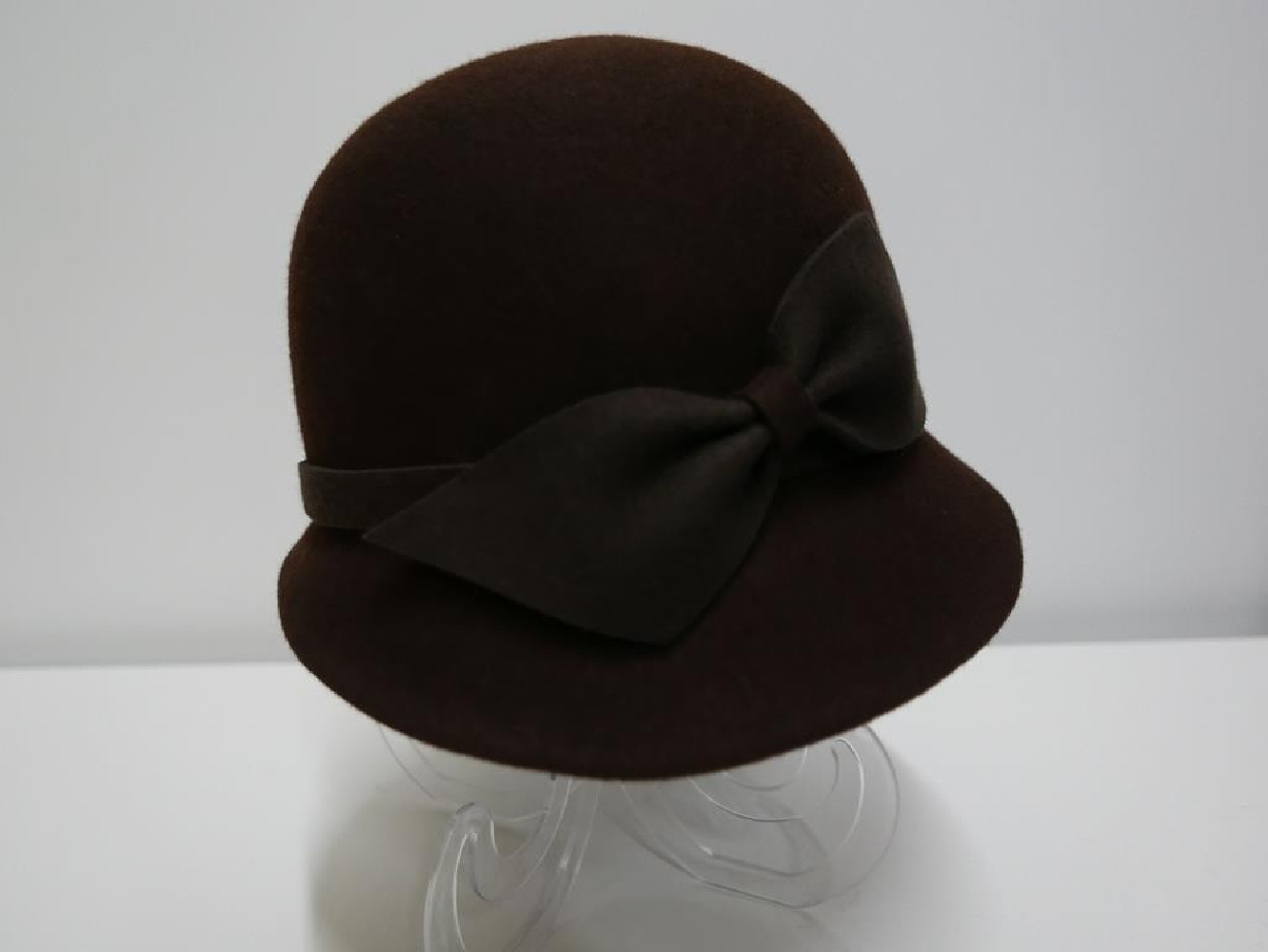 Sonata brązowy kapelusz klosz filcowy 58-60 cm