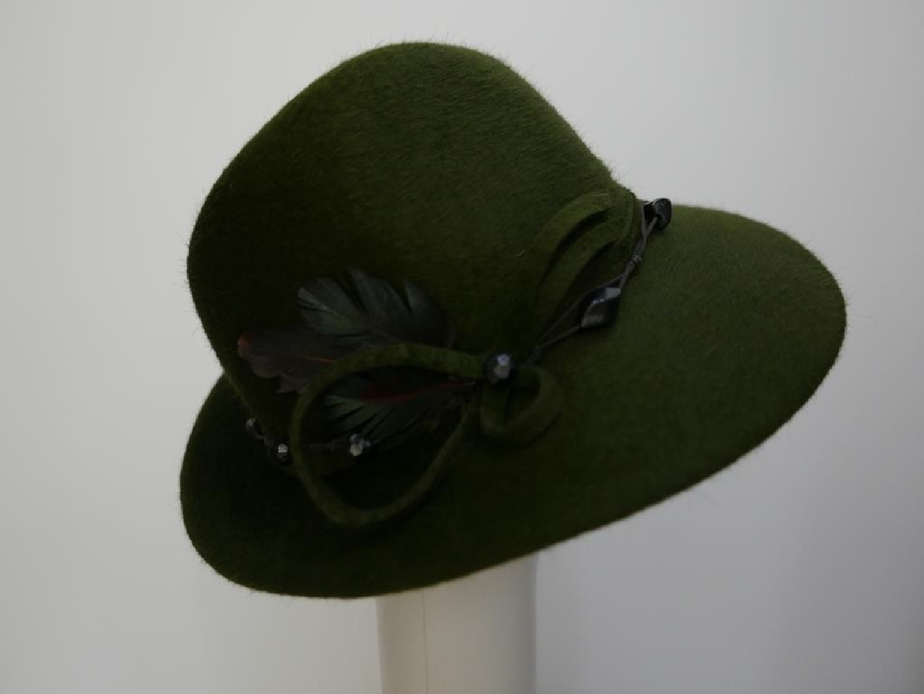 Wiliams army green kapelusz  melousine 54-56 cm