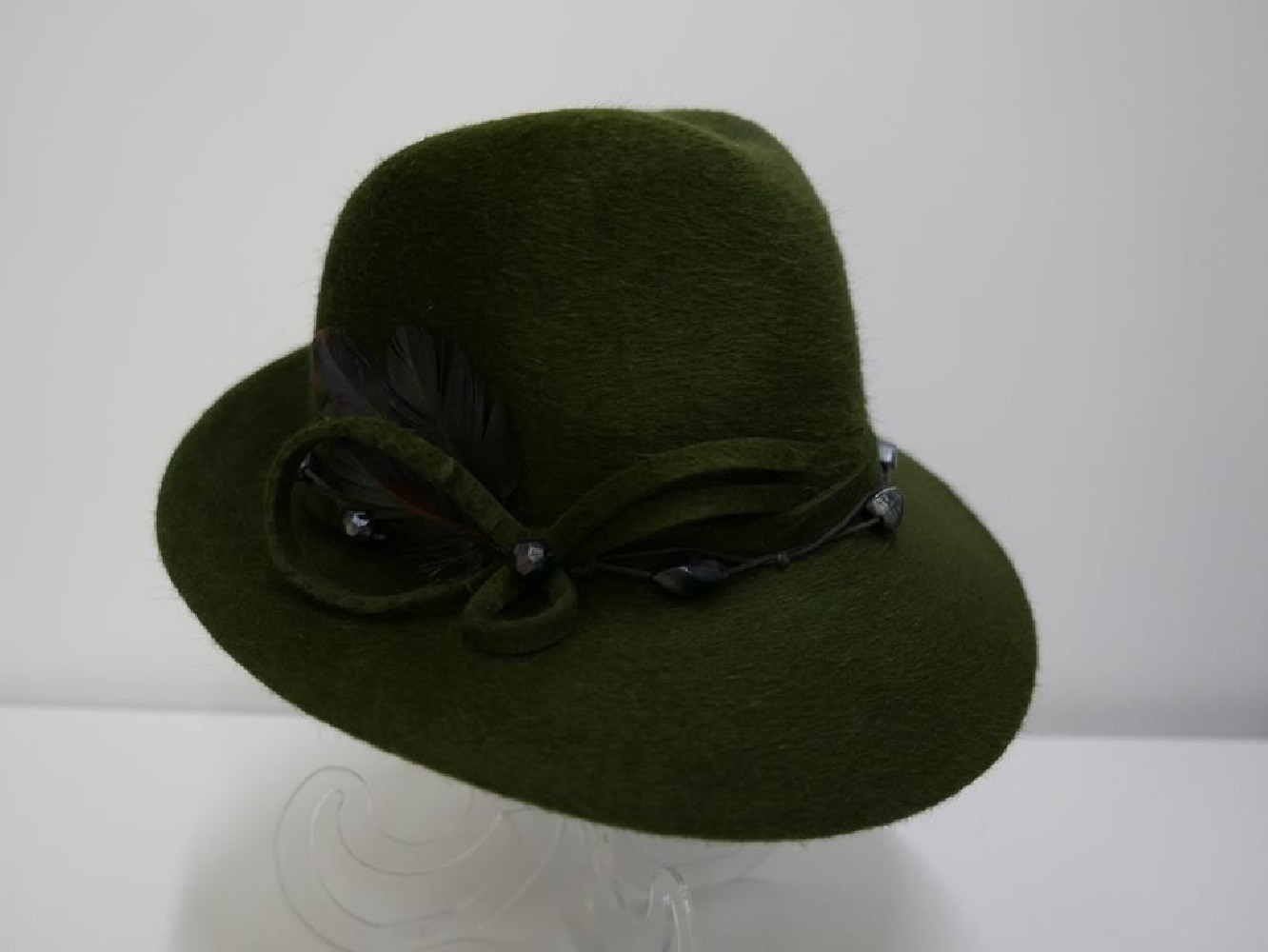 Wiliams army green kapelusz  melousine 54-56 cm