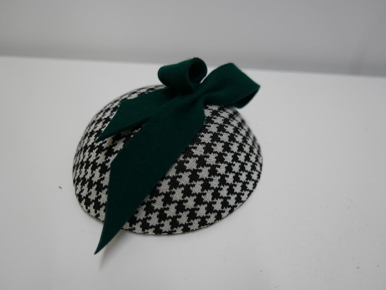 Miini toczek tkanina pepitka kurza stopka