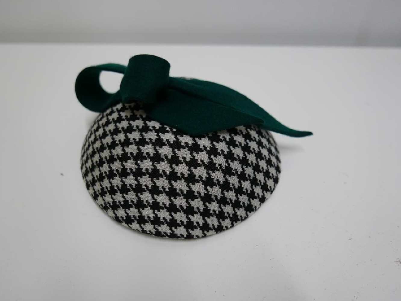 Miini toczek tkanina pepitka kurza stopka