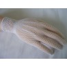 Rękawiczki białe ażurowe-siateczka elastyczna