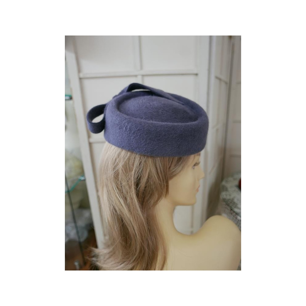 Tonya szaro niebieski toczek pilśniowy, rozmiar uniwersalny