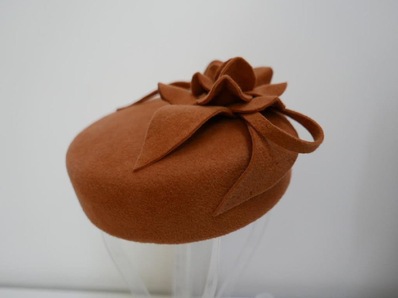 Pastylka karmelowy toczek pilśń welurowa