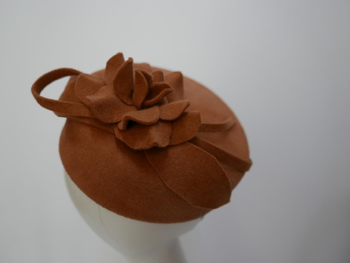 Pastylka karmelowy toczek pilśń welurowa