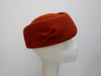 Tallina rudy toczek filcowy 54-57 cm