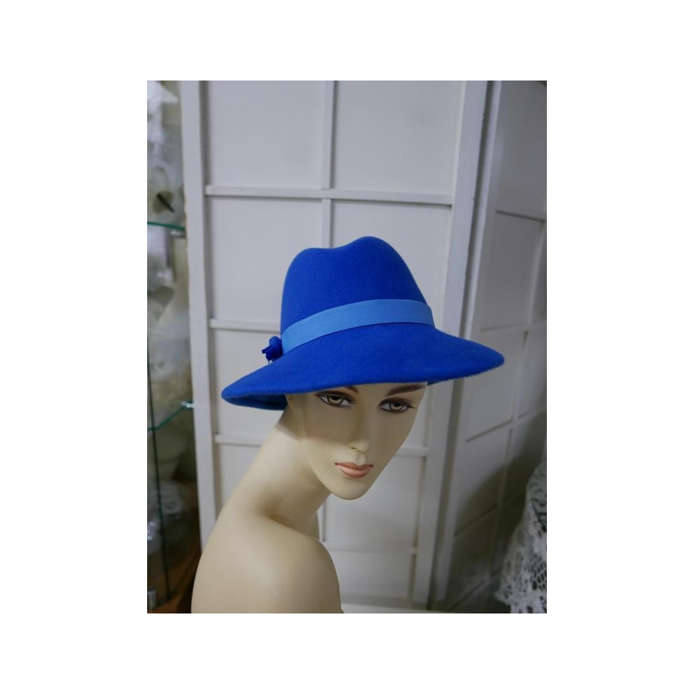 Dakota -niebieski kapelusz filcowy 53-55 cm