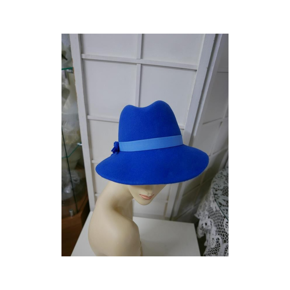 Dakota -niebieski kapelusz filcowy 53-55 cm