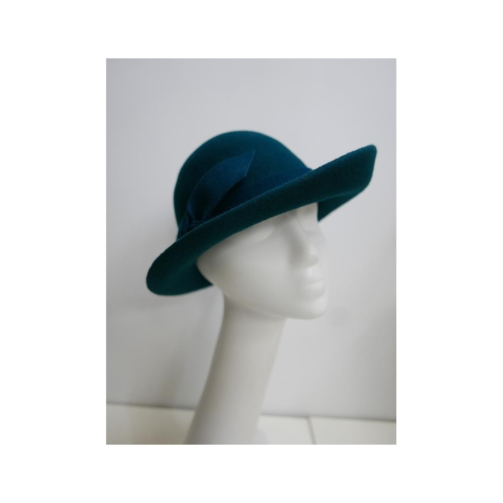 Roma zielony kapelusz filcowy 55-57 cm