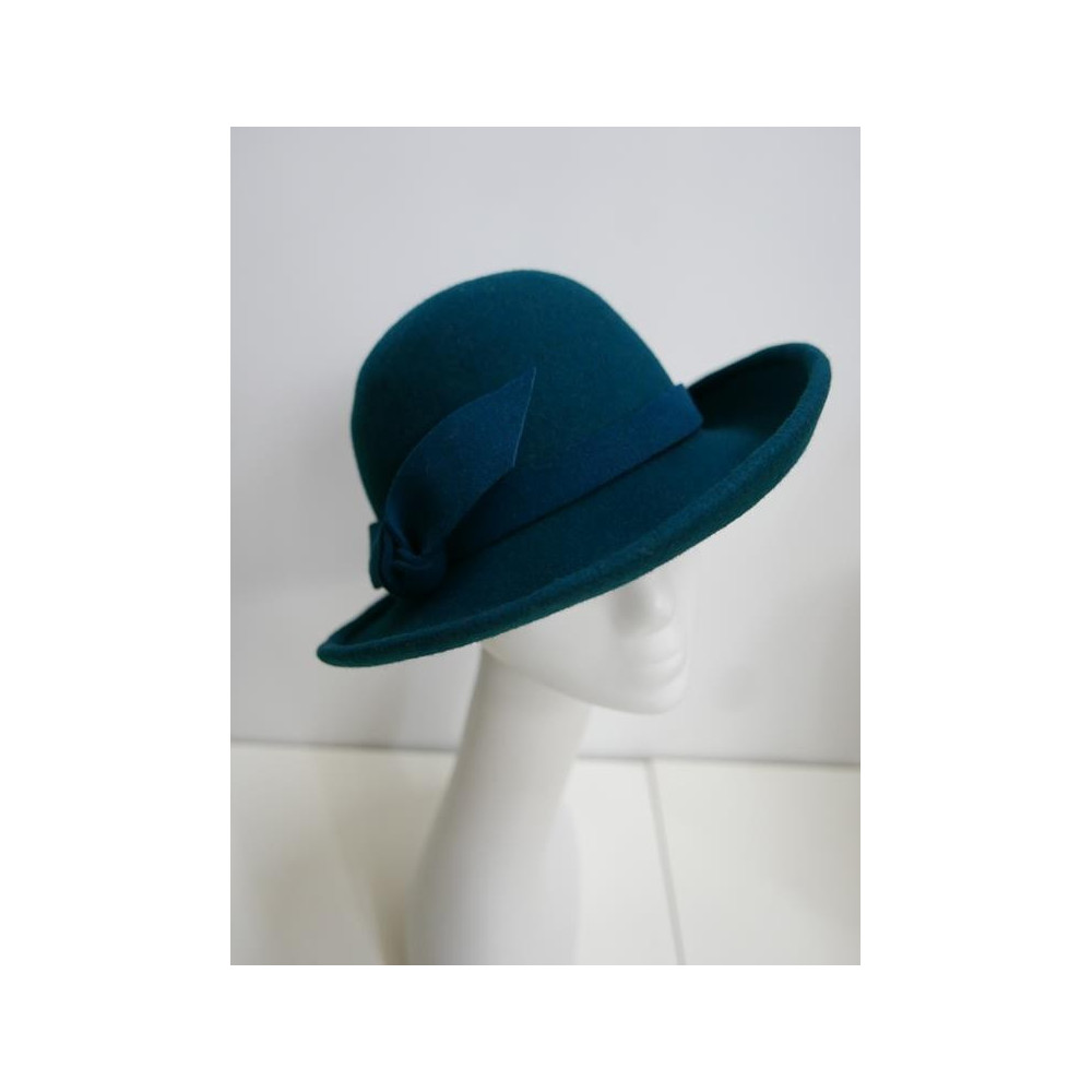 Roma zielony kapelusz filcowy 55-57 cm