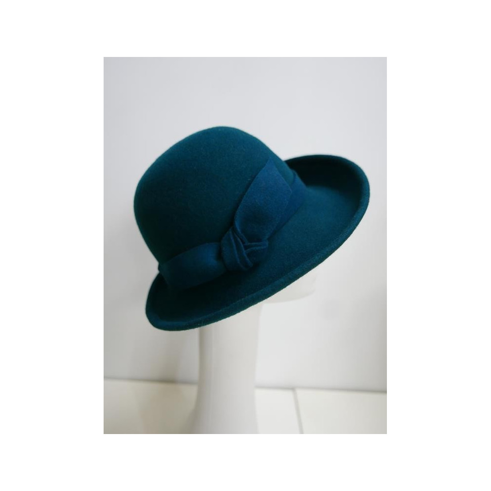 Roma zielony kapelusz filcowy 55-57 cm