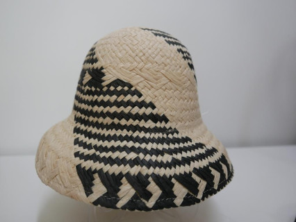 Słomkowy letni  kapelusz klosz do 58cm