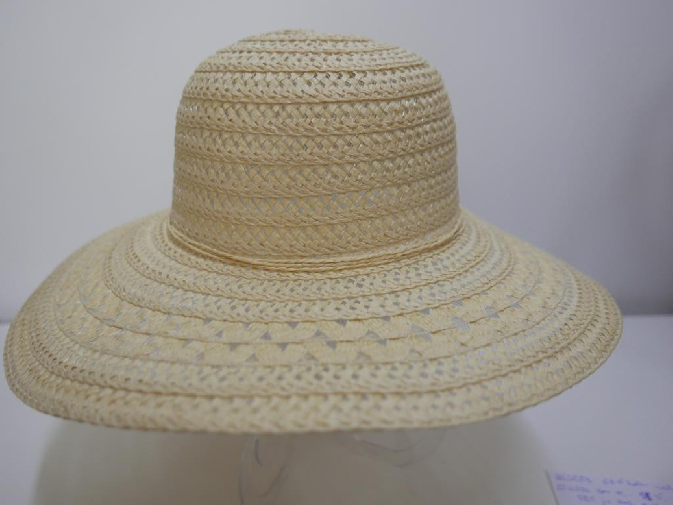 Kremowy słomkowy letni  kapelusz 57-58cm
