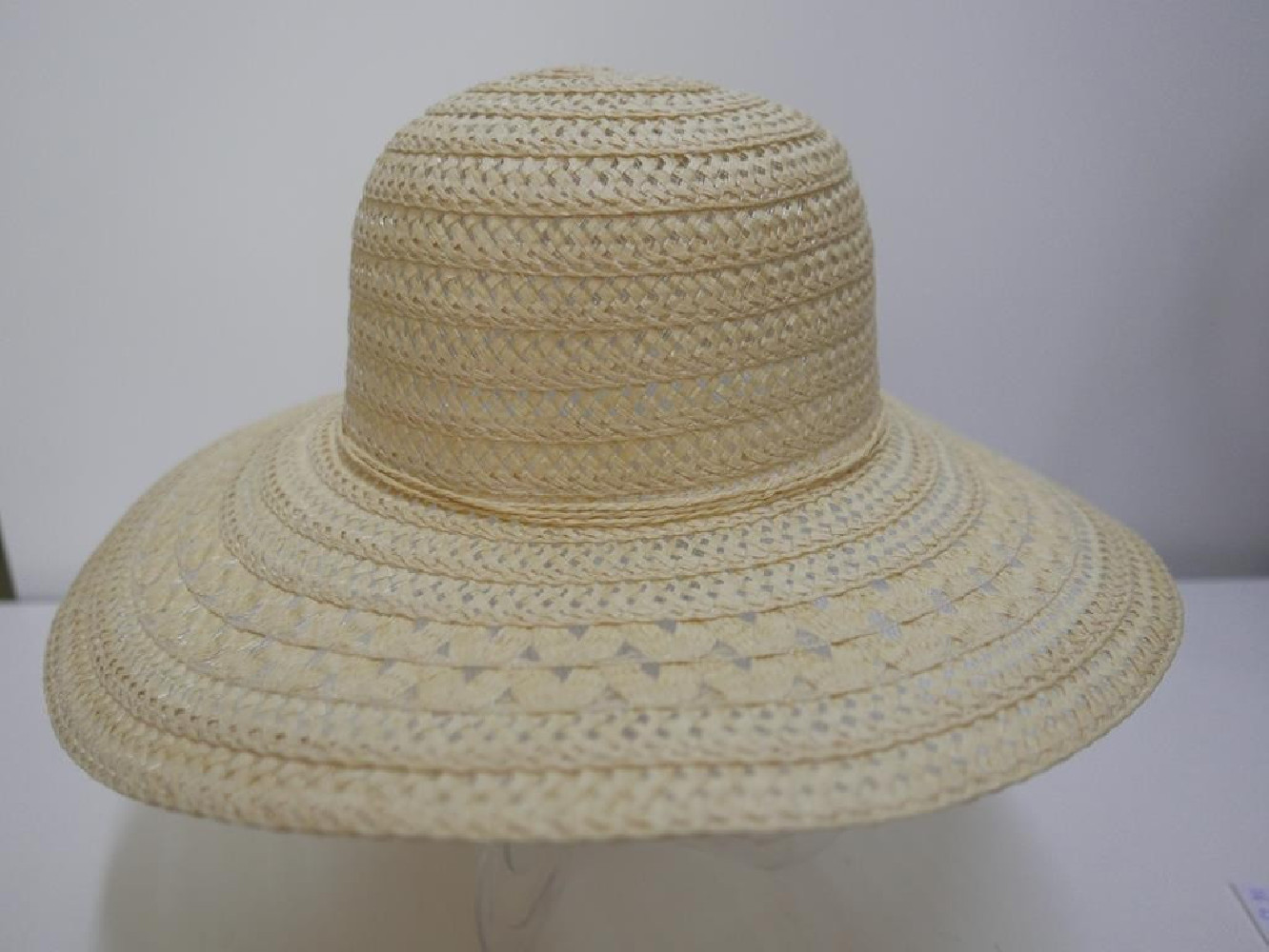 Kremowy słomkowy letni  kapelusz 57-58cm