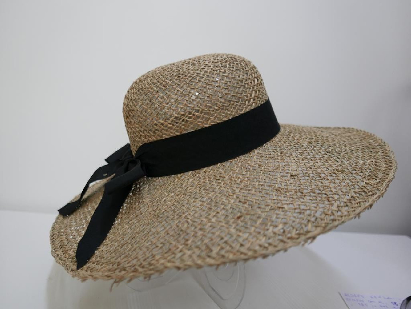 Kapelusz letni z duzym rondem do 57 cm regulowany