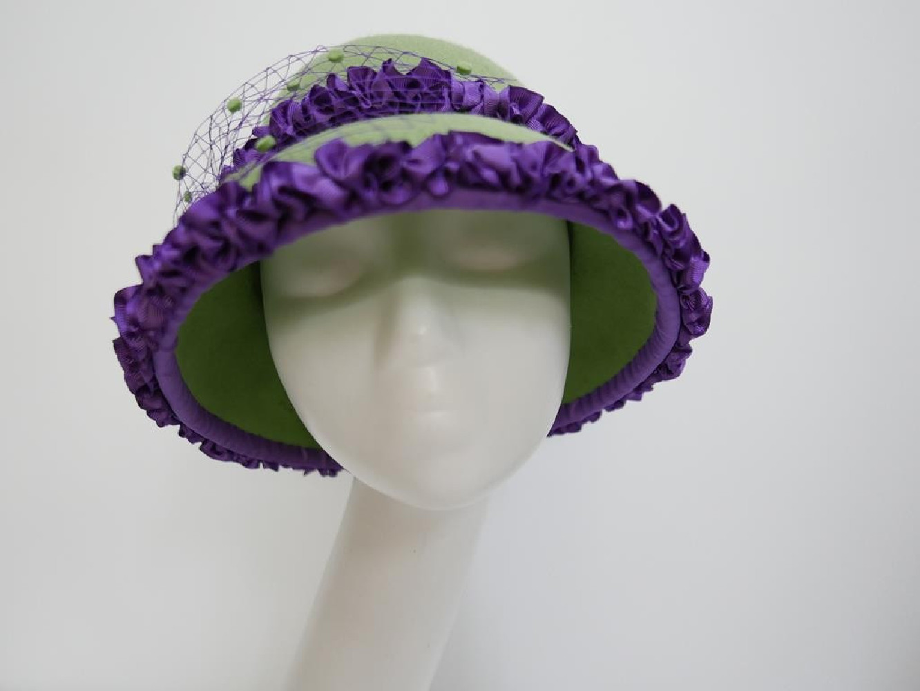 Fiesta kapelusz filcowy klosz  54-56 cm