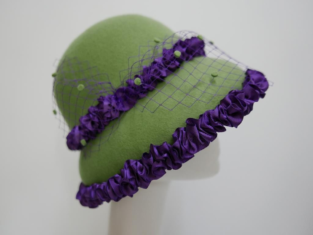 Fiesta kapelusz filcowy klosz  54-56 cm