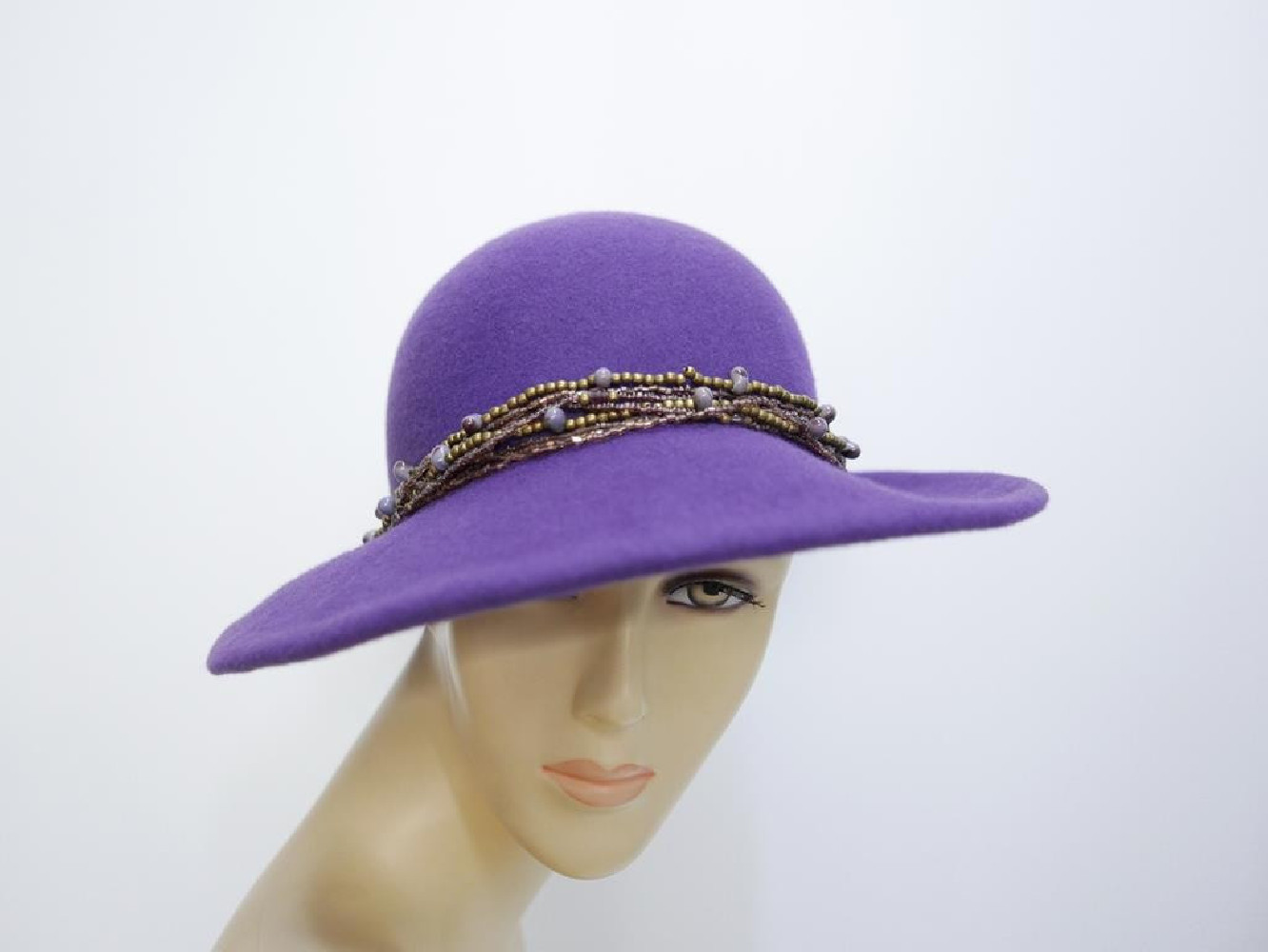 Fila fioletowy kapelusz-55-58 cm