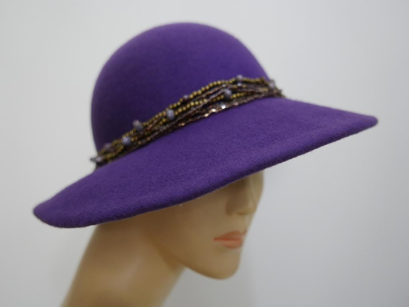 Fila fioletowy kapelusz-55-58 cm