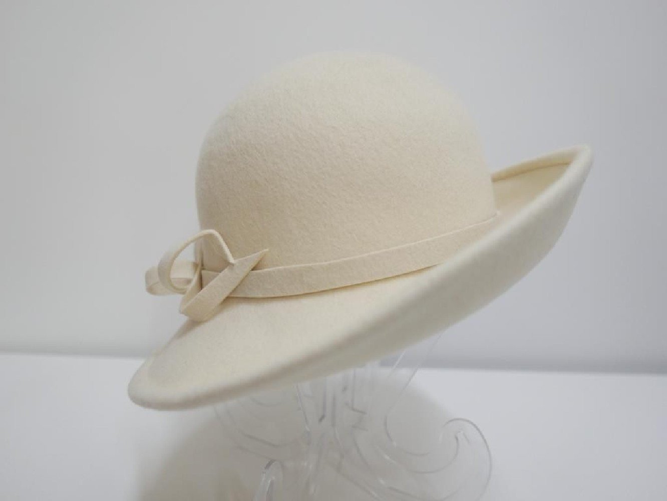 Rita ecru kapelusz filcowy 55-58 cm