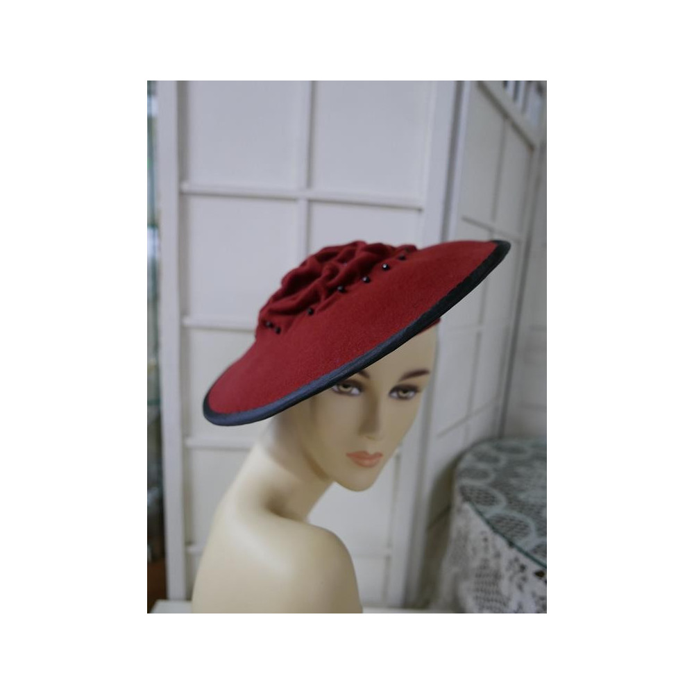 Satelitte kapelusz z podwójnym rondem -55-58cm