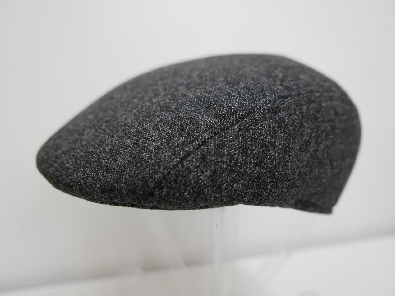 Pieprz i sól kaszkiet męski tkanina 55 cm