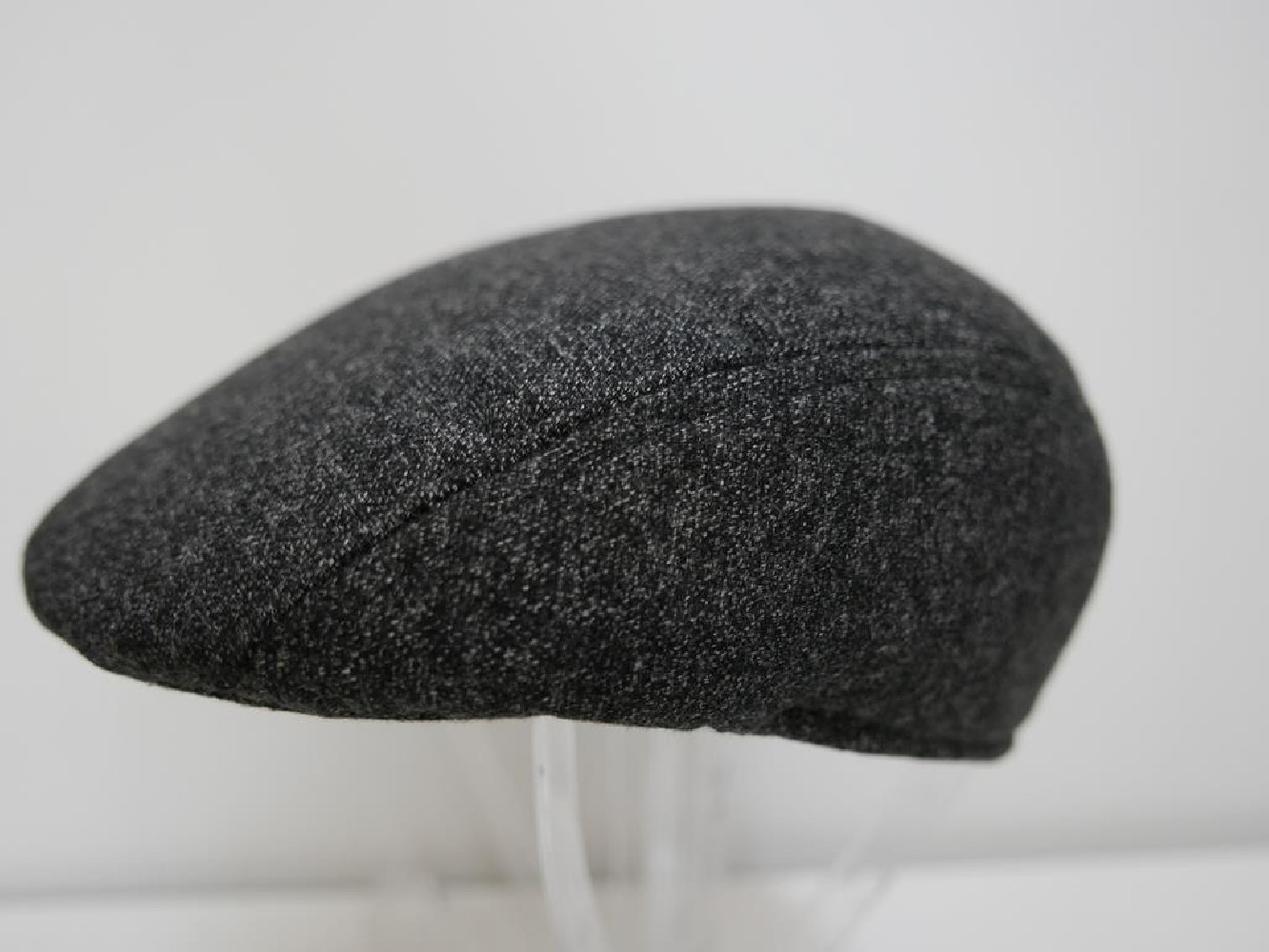 Pieprz i sól kaszkiet męski tkanina 58 cm