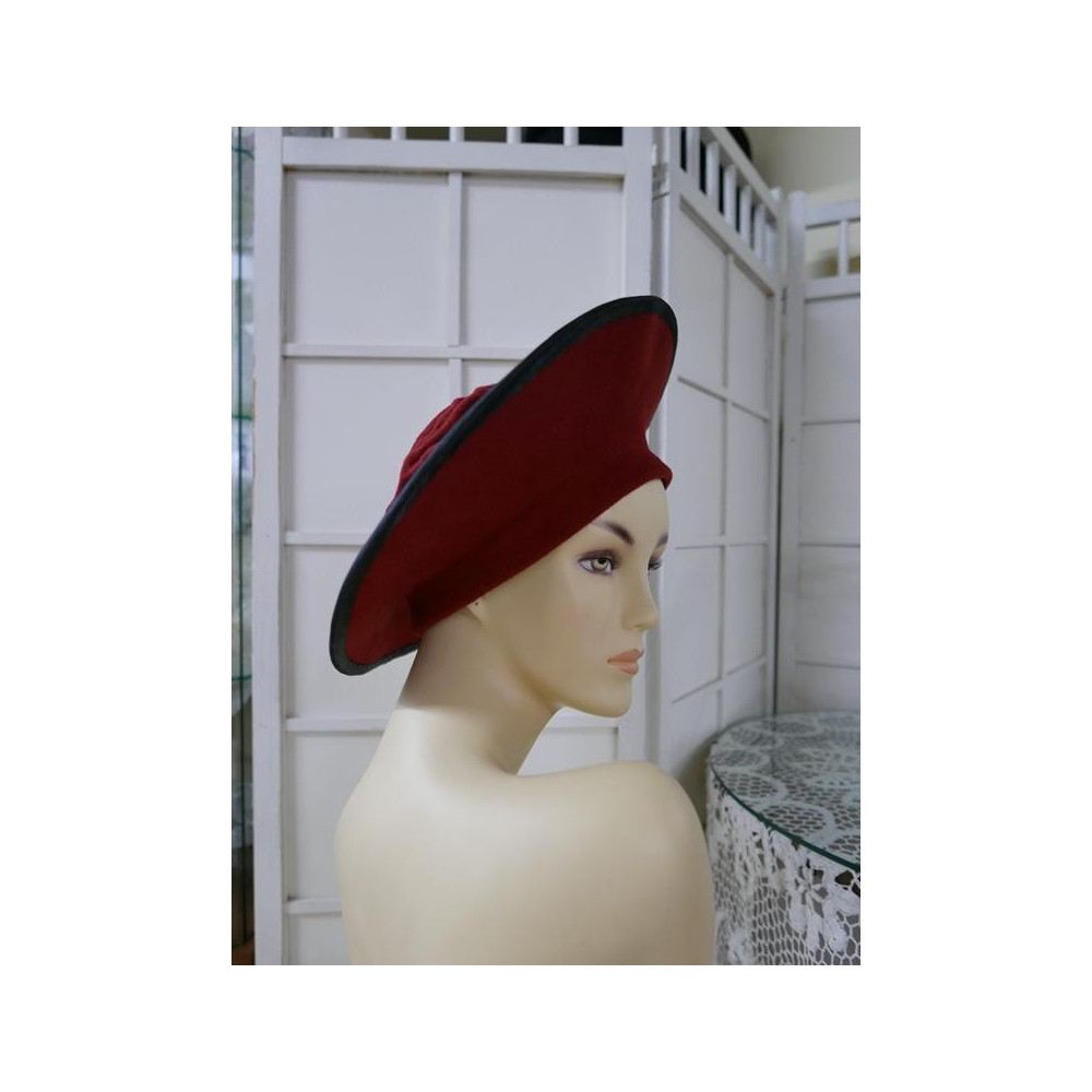 Satelitte kapelusz z podwójnym rondem -55-58cm