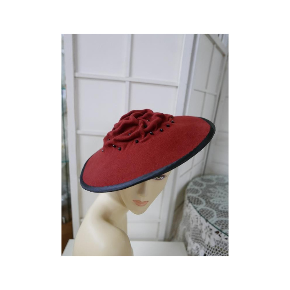 Satelitte kapelusz z podwójnym rondem -55-58cm